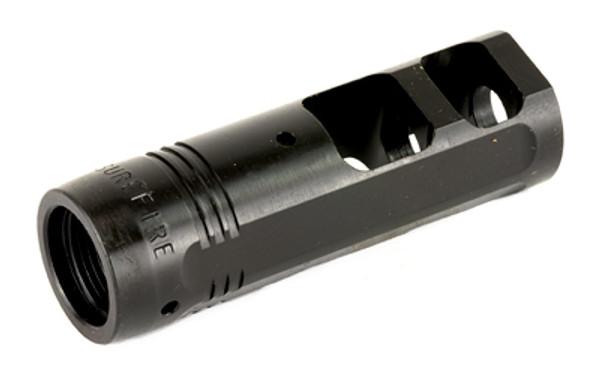 Image of Surefire PROCOMP MB 7.62MM 5/8X24 with Surefire PROCOMP, Muzzle Brake, 762NATO, 5/8 x 24 RH, Fits AR Rifles, Black Finish PROCOMP-762-5/8-24, ideal for various uses.