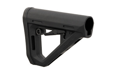 Image of MAGPUL DT CARBINE STOCK MIL-SPEC BLACK with Magpul Industries DT Carbine Stock
 Fits AR-15 Mil-Spec Buffer Tubes, Matte Finish, Black MAG1377-BLK., ideal for various uses.