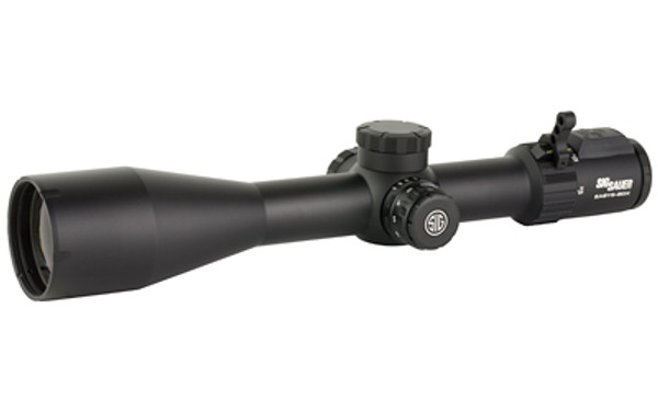 Image of SIG EASY6BDX RIFLE SCOPE 5-30X56MM 34MM MRAD BLK with Sig Sauer EASY6-BDX
  Rifle Scope, 5-30X56mm, Black, 34mm Main Tube, MRAD Adjustments, BDX Digital DEV-L Ballistic Reticle W/194 LEDS, Capped Turrets, SFP SOEBDX65105., ideal for various uses. Image of SIG EASY6BDX RIFLE SCOPE 5-30X56MM 34MM MRAD BLK with Sig Sauer EASY6-BDX
  Rifle Scope, 5-30X56mm, Black, 34mm Main Tube, MRAD Adjustments, BDX Digital DEV-L Ballistic Reticle W/194 LEDS, Capped Turrets, SFP SOEBDX65105., ideal for various uses.