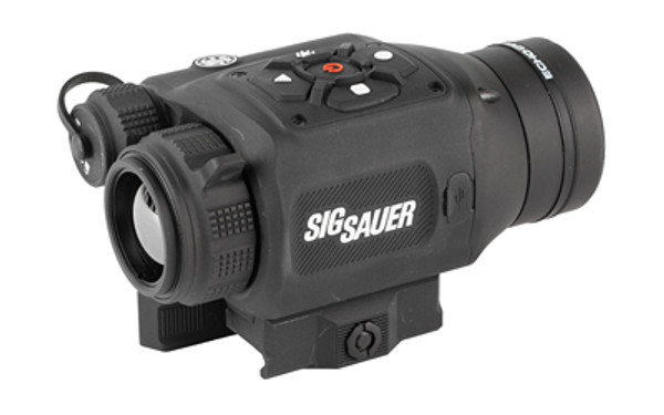 Image of SIG ECHO THERMAL CLIP-ON 1X25MM BLK with Sig Sauer ECHO Thermal
  CV25, Thermal Clip-On Sight, 1-8X25mm, 640X512 Core Resolution, Black SOEC22100., ideal for various uses.