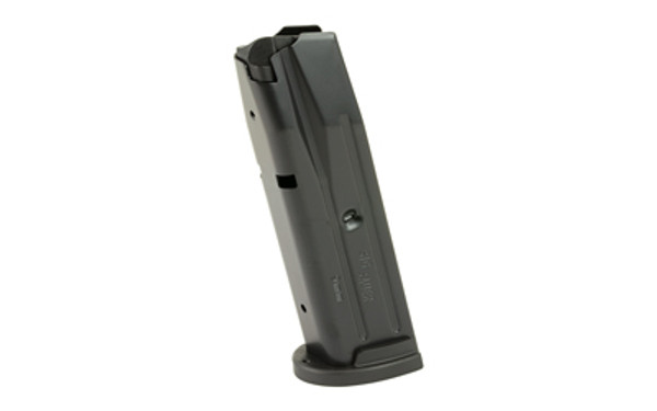 Image of Sig Sauer Magazine P250/P320-FS 9MM 10RD with Sig Sauer Magazine
 9MM, 10 Rounds, Fits P250/P320 Full Size, Steel, Black MAG-MOD-F-9-10., ideal for various uses.