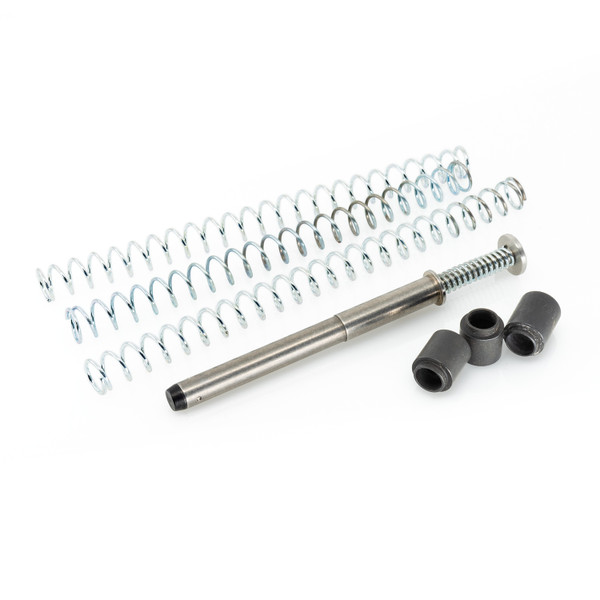 DPM recoil system for Sig P320 X-Five Legion offers 9 adjustable settings, reduced recoil, faster follow-up shots, and lifetime warranty. Made for the Legion model only.