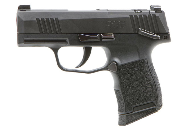 Shop the California-compliant SIG SAUER P365 with optic-ready slide, ambidextrous manual safety, XRAY3 sights, and two 10-round mags. Now available at Terran Gear USA.