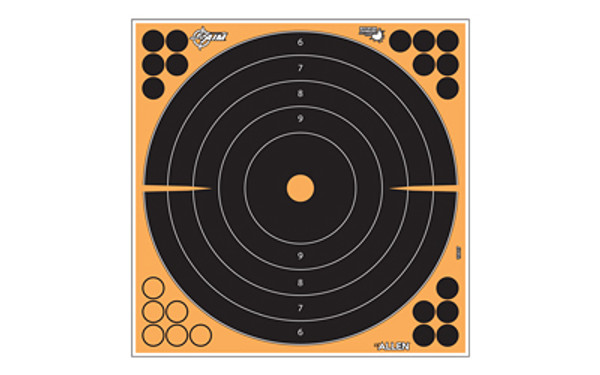 Image of ALLEN EZ AIM 12" BULLSEYE 5PK with SKU: ALN15317
  Whether you love shooting targets with handguns, rifles or shotguns, load up your target stand with Allen EZ-Aim paper targets featuring splash technology that flakes and crumbles upon impact....
