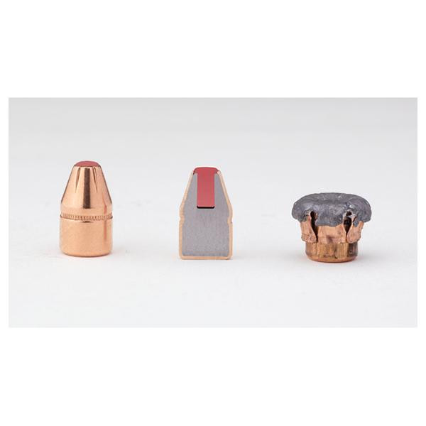 Hornady 9mm Critical Defense 115 gr FTX ammo with Flex Tip® technology for reliable expansion and low-flash powder. Optimized for short-barrel concealed carry pistols.