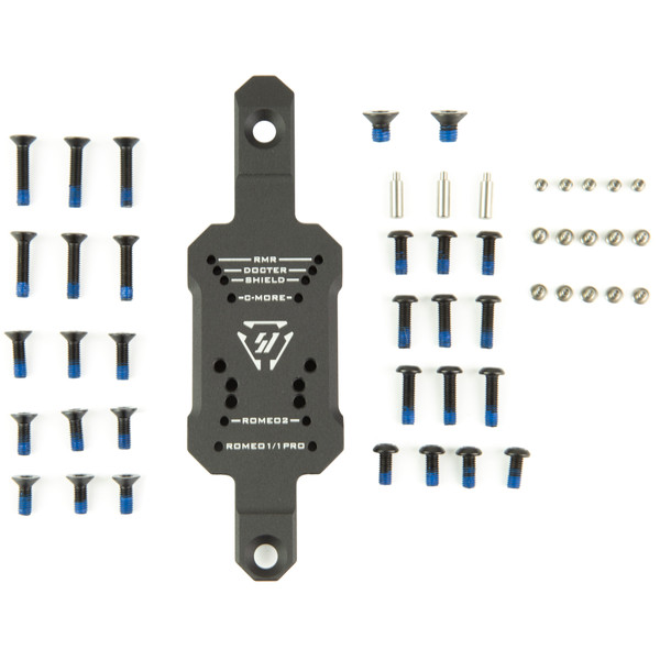 Image of Strike Industries Shotgun Optic Mount, Black, Anodized SI-SG-OM-BK with Maximize Your Shotgun's Potential with Multi-Optic Compatibility
  SKU: SI-SG-OM-BK
  Give your shotgun a performance boost with this versatile optic mount. Featuring a mu...