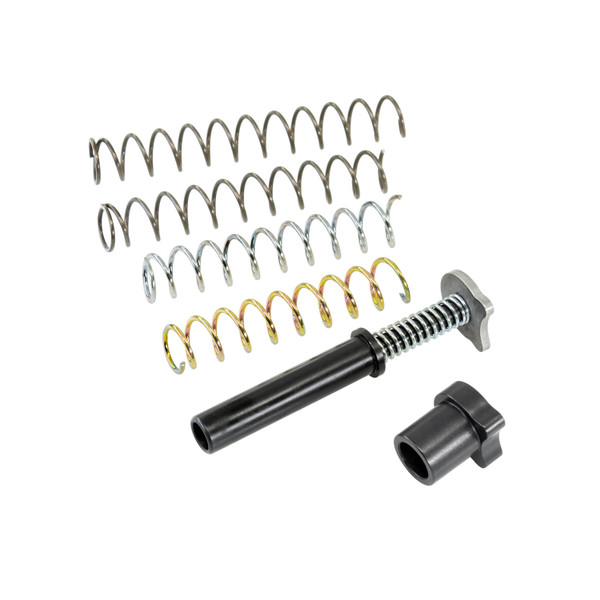 DPM Mechanical Recoil System for Staccato CS 3.5" – Toolless, comp-friendly upgrade with 4 spring options. Reduce recoil, improve control, protect your pistol.