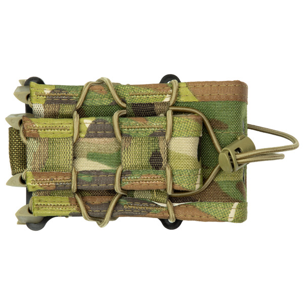 Image of High Speed Gear X2RP TACO, Dual Rifle Magazine Pouch, Molle, Fits Most Rifle Magazines, Single Pistol Magazine Pouch, Fits Most Pistols Magazines, Hybrid Kydex and Nylon, Multicam 112RP0MC with X2RP TACO® Modular Magazine Pouch
  SKU: HSGI112R...