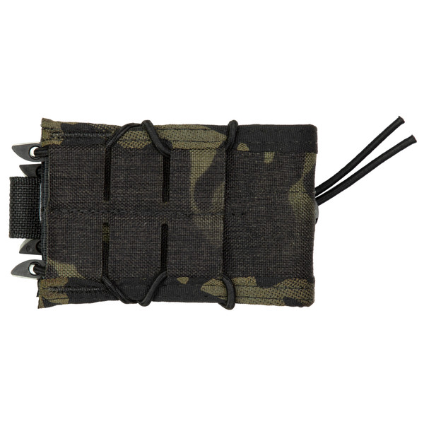 Image of High Speed Gear Double Decker TACO, Dual Magazine Pouch, Molle, Fits (1) Rifle Magazine and (1) Pistol Magazine, Hybrid Kydex and Nylon, Multicam Black 11DD00MB with SKU: HSGI11DD00MB
  Our lightweight line of TACOs functions the same as the o...