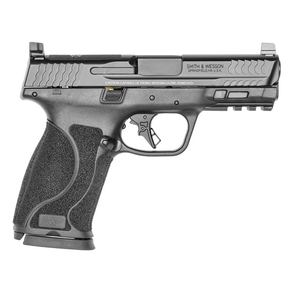 Image of S&W M&P M2.0 Full Size 10MM 4" Barrel 15RD No thumb safety - Optics Ready - In Black with Product SKU: SW13389
  Experience superior performance with this firearm, engineered to deliver bigger, faster, flatter, and farther shots. It's the idea...