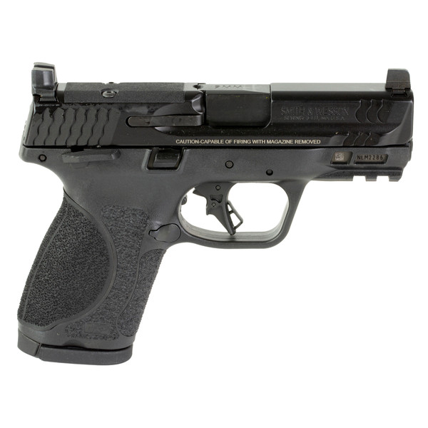 Image of S&W M&P M2.0 9MM 3.6" 15RD Thumb Safety Optics Ready BLK with Smith & Wesson M&P M2.0 Compact 9mm - Optics Ready
 

 SKU: SW13570
 

 Elevate your shooting experience with the new optics-ready M&P M2.0 Compact from Smith & Wesson. This 9mm pis...