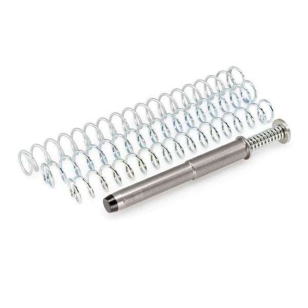 DPM Mechanical Recoil Reduction System for Smith & Wesson M&P Standard & M2.0 4.25”  drop-in multi-spring recoil rod that reduces recoil, cushions slide impact, and improves follow-up shots. Tunable short/medium/long springs; ~25 lb full-open buffer.