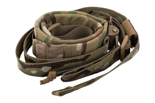 VTAC PES Ultra Light Sling w/Metal Adjustment Buckle – ultra-lightweight Hypalon sling with quick-adjust design, padded comfort, and durable metal hardware. Made in the USA