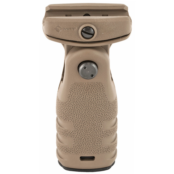 MFT React Folding Grip in Scorched Dark Earth.