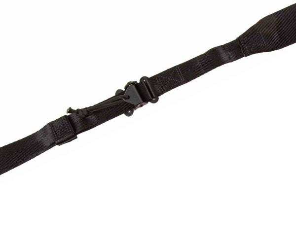 Viking Tactics Wide Padded Sling Upgrade in Coyote is a two-point quick adjust sling with wide padding, rubber pull tab, metal hardware, and friction-resistant nylon. Made in the USA.