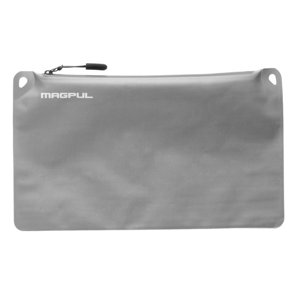 Magpul DAKA Lite Pouch Medium Gray, lightweight and packable with YKK AquaGuard zipper.