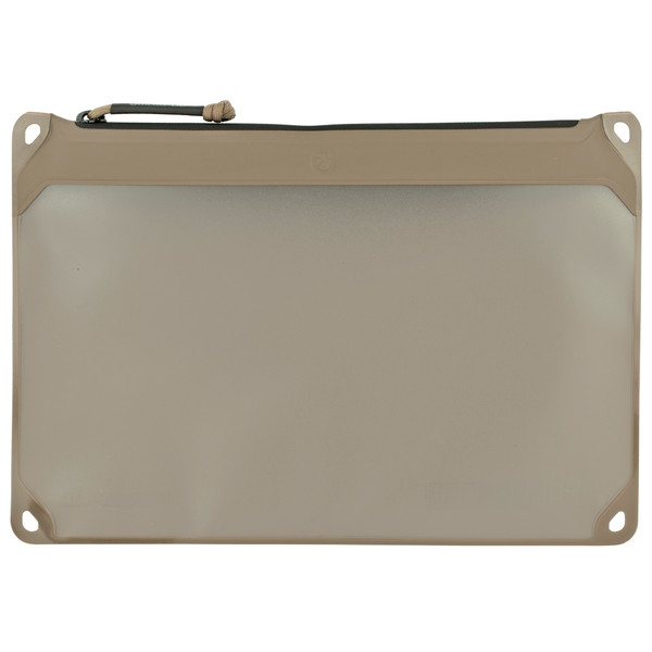 Magpul DAKA Window Pouch Large FDE with translucent window for quick content identification.