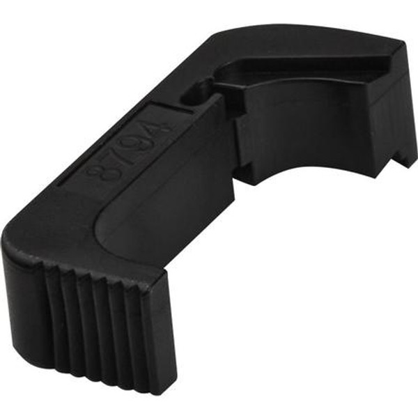 Genuine factory magazine catch for Glock Gen 4/5 9mm/.40. Reliable fit and operation. Polymer construction. Genuine factory magazine catch for Glock Gen 4/5 9mm/.40. Reliable fit and operation. Polymer construction.