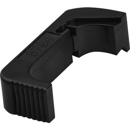 Genuine factory magazine catch for Glock Gen 4/5 9mm/.40. Reliable fit and operation. Polymer construction.