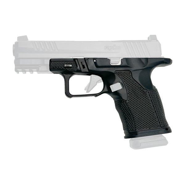Icarus A.C.E. Ruger RXM Compact grip module in black, 7075 aluminum. Icarus A.C.E. Ruger RXM Compact grip module in black, 7075 aluminum.