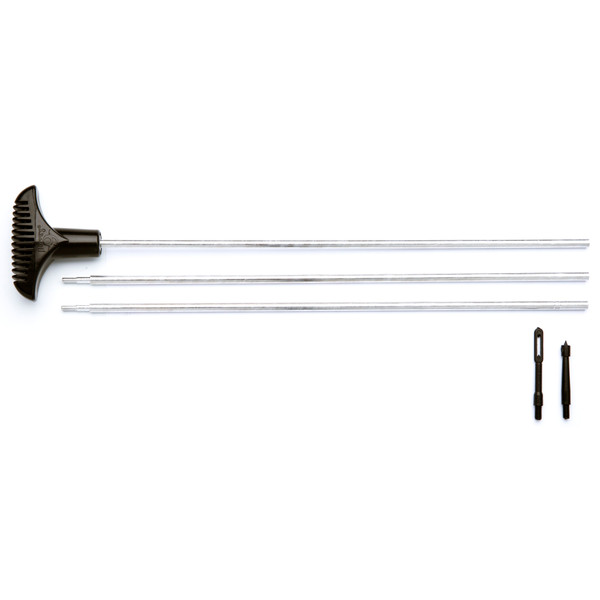 Hoppe's Aluminum Rod Set for .22 Caliber Rifles with ball bearing swivel handle. Hoppe's Aluminum Rod Set for .22 Caliber Rifles with ball bearing swivel handle.