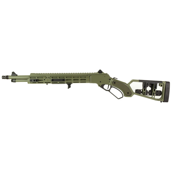 S&W Model 1854 Mad Pig Customs .44 Magnum 19.25", custom green/black cerakote, MWI stock.