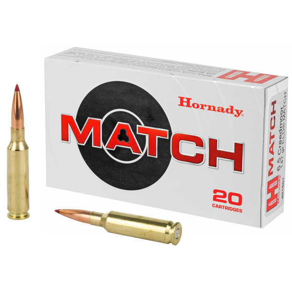 Hornady Match 6.5 CREEDMOOR 147gr ELD Match 20rd box Hornady Match 6.5 CREEDMOOR 147gr ELD Match 20rd box