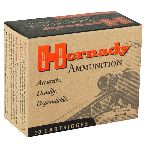Hornady Custom Self Defense 45ACP 200gr Jacketed Hollow Point XTP ammunition box