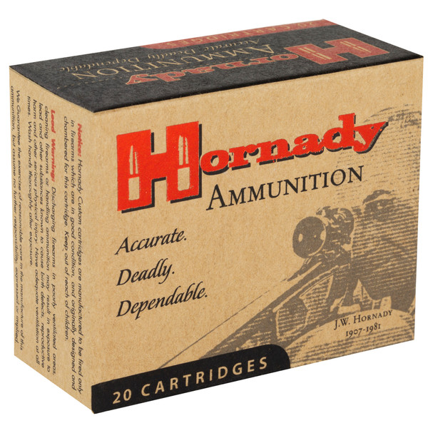Hornady Custom 10MM 155gr Hollow Point XTP ammunition box