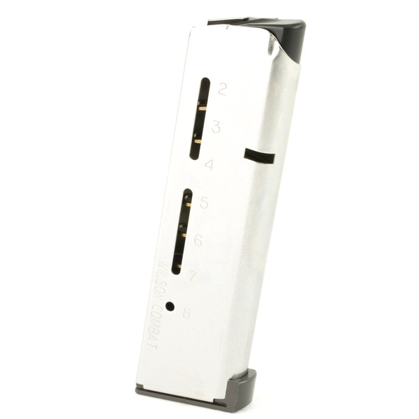 Wilson Combat 1911 Elite Tactical Magazine 45ACP 8rd MAX Spring Stainless