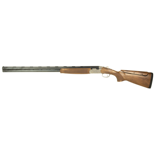 Beretta 686 Silver Pigeon I Sporting O/U 12 Gauge shotgun, 32" barrels, floral engraving, silver receiver.