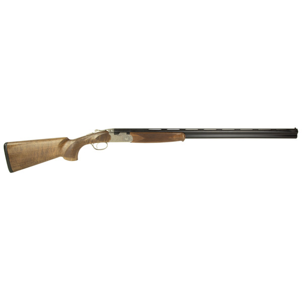 Beretta 686 Silver Pigeon I Sporting O/U 20 Gauge shotgun, 30" barrels, floral engraving, silver receiver.