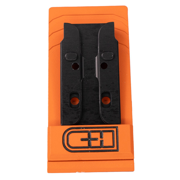 C&H Precision EDC XL Red Multi Reticle 3MOA Black pistol optic.