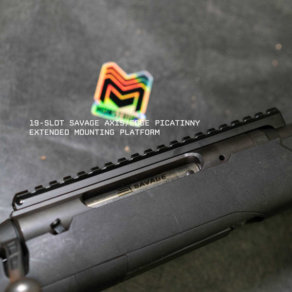 Extended Picatinny Rail Mount for Savage Arms Axis/Edge Rifles