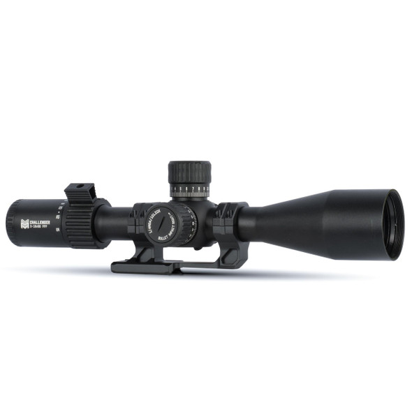 Hornet 6-24x50 FFP rifle scope with First Focal Plane reticle.
