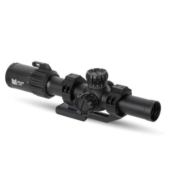 Spectre 1-8x28 SFP LPVO scope with Second Focal Plane reticle.
