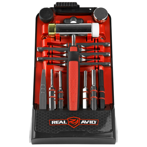 Real Avid Accu-Punch Hammer & Roll Pin Punch Set for firearm maintenance. Real Avid Accu-Punch Hammer & Roll Pin Punch Set for firearm maintenance.