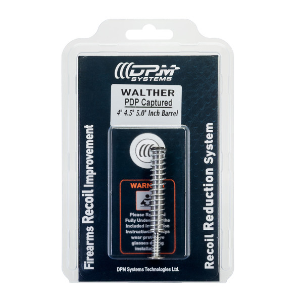 Enhance your Walther PDP or SD Pro with the DPM Mechanical Recoil Reduction System – multi-spring design for 9mm barrels (4"-5.1"). Reduce recoil by up to 50%, protect your slide & frame, and improve accuracy. Lifetime warranty, made in Greece. Compatible with P99 & PPQ models. Shop now at Terran Gear USA! Enhance your Walther PDP or SD Pro with the DPM Mechanical Recoil Reduction System – multi-spring design for 9mm barrels (4"-5.1"). Reduce recoil by up to 50%, protect your slide & frame, and improve accuracy. Lifetime warranty, made in Greece. Compatible with P99 & PPQ models. Shop now at Terran Gear USA!