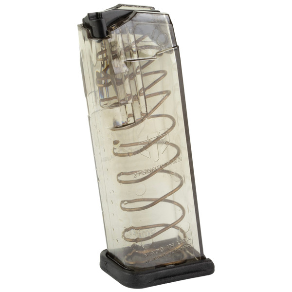 ETS 17rd Clear 9mm magazine for SIG P320, translucent body for ammo count.