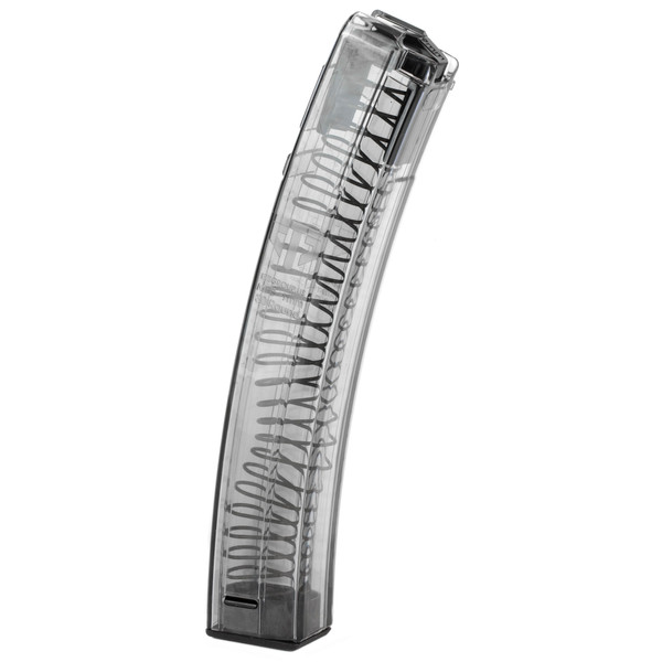ETS 40rd Clear 9mm magazine for SIG P320, translucent body for ammo count.