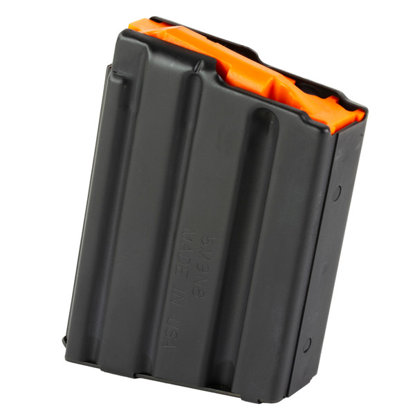 Duramag 10-round 5.56 stainless steel black magazine