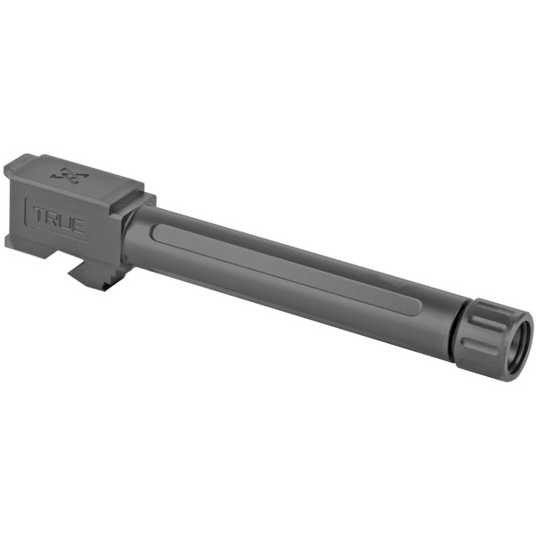 True Precision Glock 17 9mm Threaded Barrel Black DLC