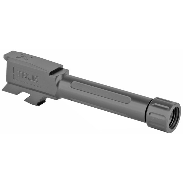 True Precision Glock 43 9mm Threaded Barrel Black DLC