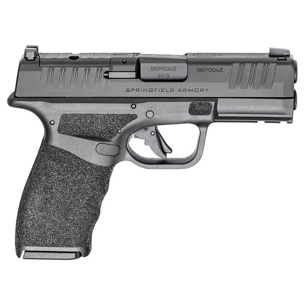 Shop the California-compliant Springfield Hellcat Pro OSP Gear Pac 9mm pistol with factory Viridian RFX11 green dot, 4 magazines, and gear bag. Compact, optics-ready design for superior concealed carry performance.