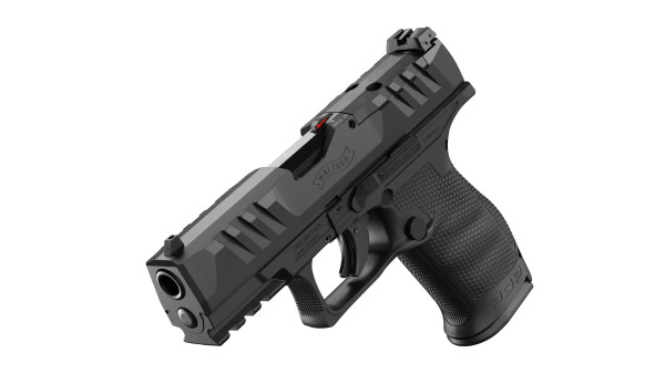 Walther PDP Compact 4" 9mm – California Compliant. 10-round capacity, optics-ready slide, PDT trigger, CA DOJ approved. Ideal for concealed carry and personal defense.
