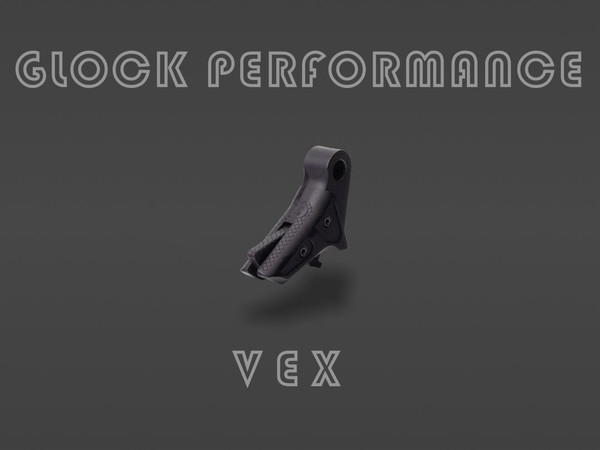 Enhance your Glock with the VEX Shoe Upgrade for the Glock Performance Trigger. Minimize pre-travel, eliminate over-travel, and achieve the shortest reset for faster, more accurate shooting. Convex profile, billet aluminum construction, 100% American made. Perfect for defensive carry or competition. Plug-and-play installation available.