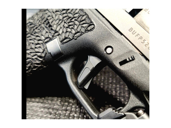 Enhance your Glock with the VEX Shoe Upgrade for the Glock Performance Trigger. Minimize pre-travel, eliminate over-travel, and achieve the shortest reset for faster, more accurate shooting. Convex profile, billet aluminum construction, 100% American made. Perfect for defensive carry or competition. Plug-and-play installation available.