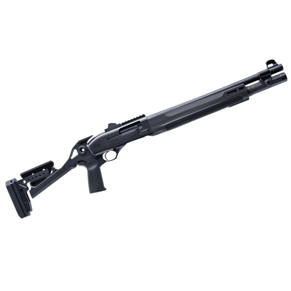 Discover the Beretta A300 Ultima Patrol Chisel Stock 12ga Shotgun with 19.1" barrel, 7+1 capacity, and 3" chamber. Featuring enlarged controls, aggressive texturing, M-Lok mounts, Picatinny rail, and adjustable Chisel stock for superior handling in defense and tactical applications. Reliable semi-auto performance from Beretta at Terran Gear USA.