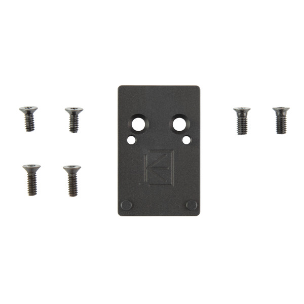 Calculated Kinetics aluminum RMR footprint optic plate for Canik Mete and TTI Combat.