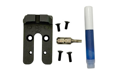 Calculated Kinetics DOGTAG optic plate for Canik TP9 series and SFX Rival with Holosun K and RMSc footprints.